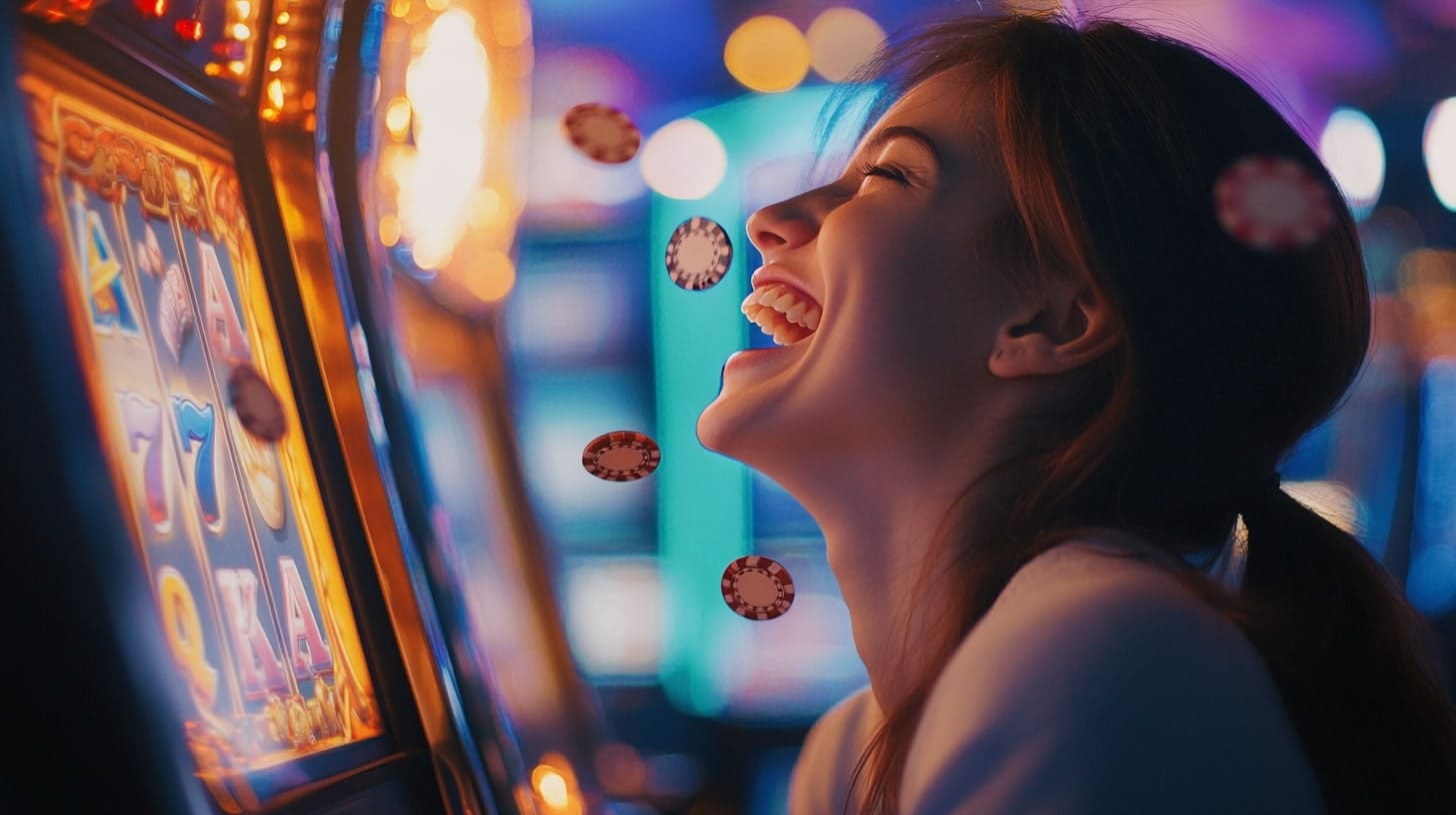 Player Celebrating Easy Win On 399BET Casino Slots