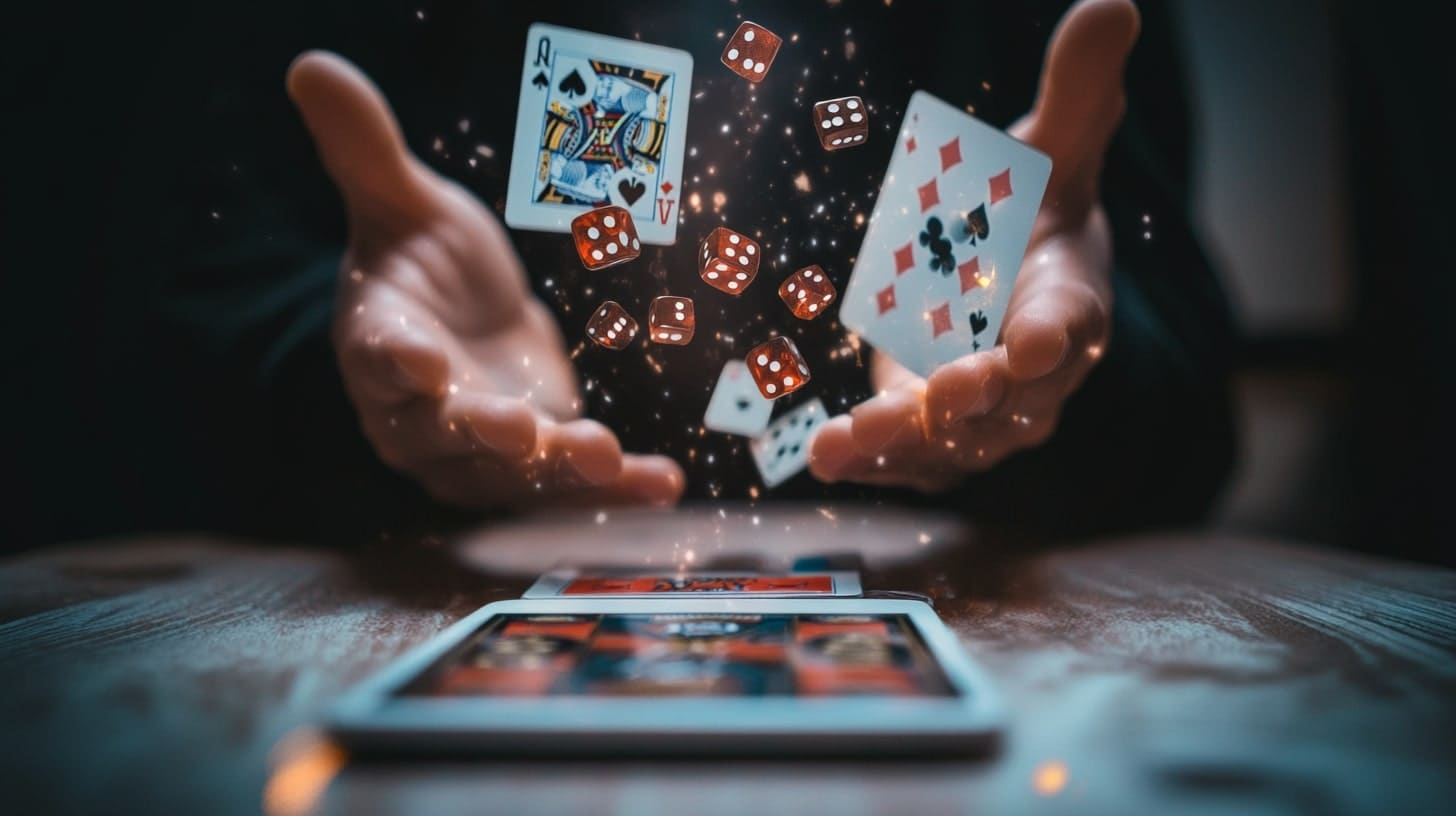 User Launching 399BET Casino Games Section On Mobile Interface