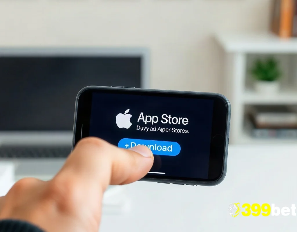 আইফোনে App Store থেকে 399BET অ্যাপ ডাউনলোড করা হচ্ছে