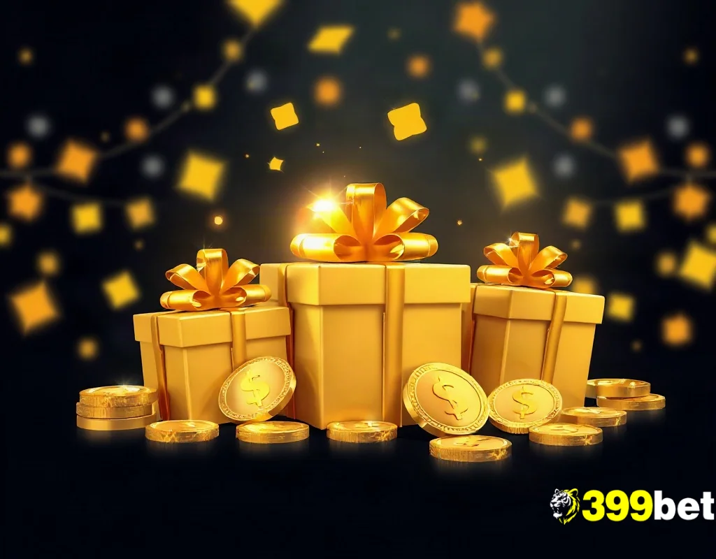 399BET স্লট গেমের বোনাস ও প্রোমোশন অফারের প্রতীক